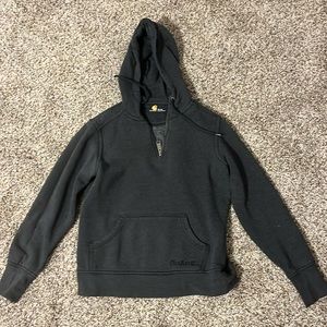 Gray Carhartt 3/4 Zip Hoodie!